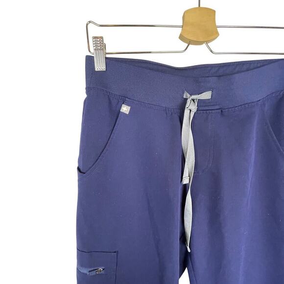 Figs Zamora Jogger Scrub Medical Size S Navy Blue Pants - Picture 3 of 10